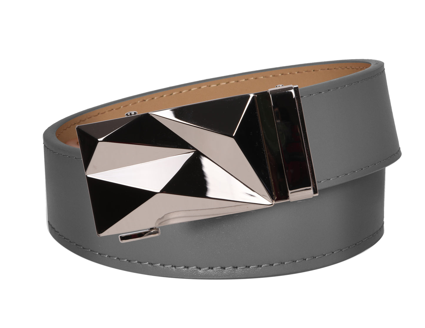 Smooth Belt Strap - Gray