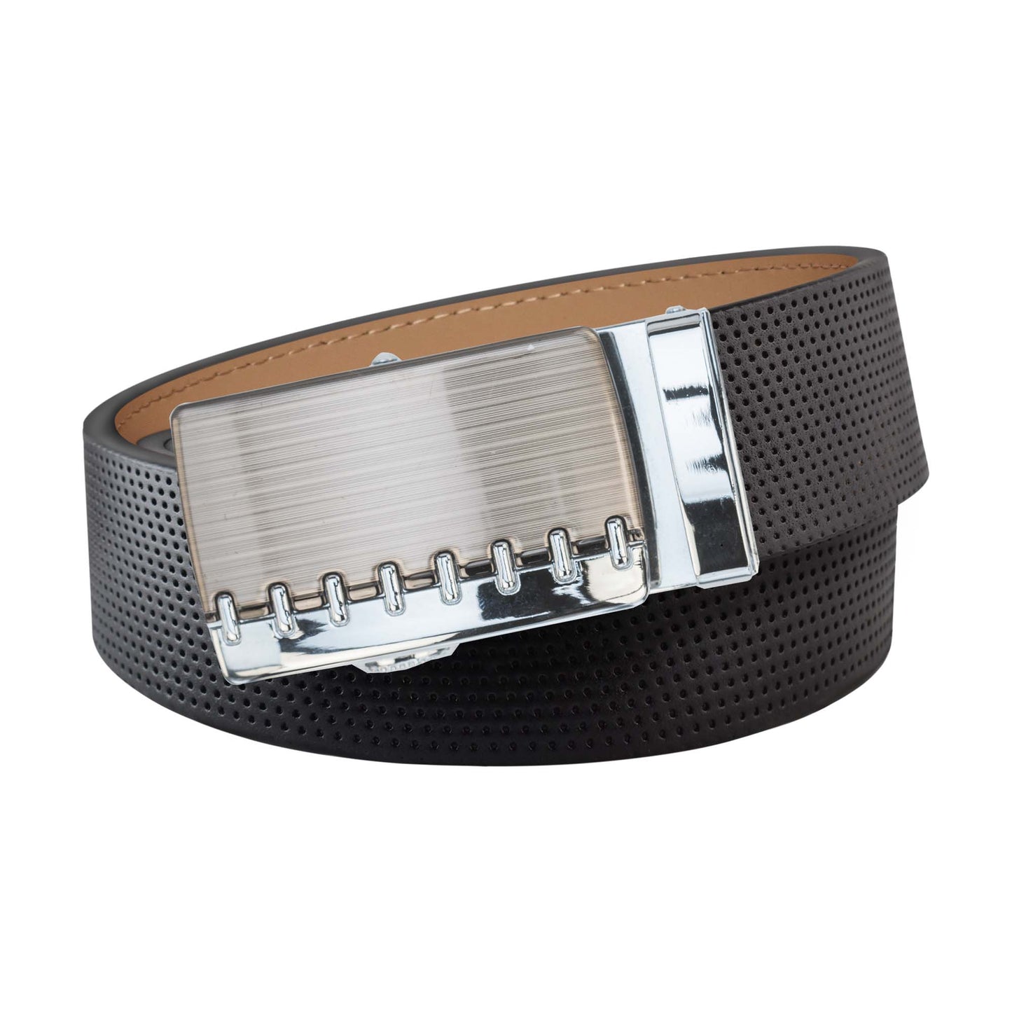 Pinhole Belt Strap - Black