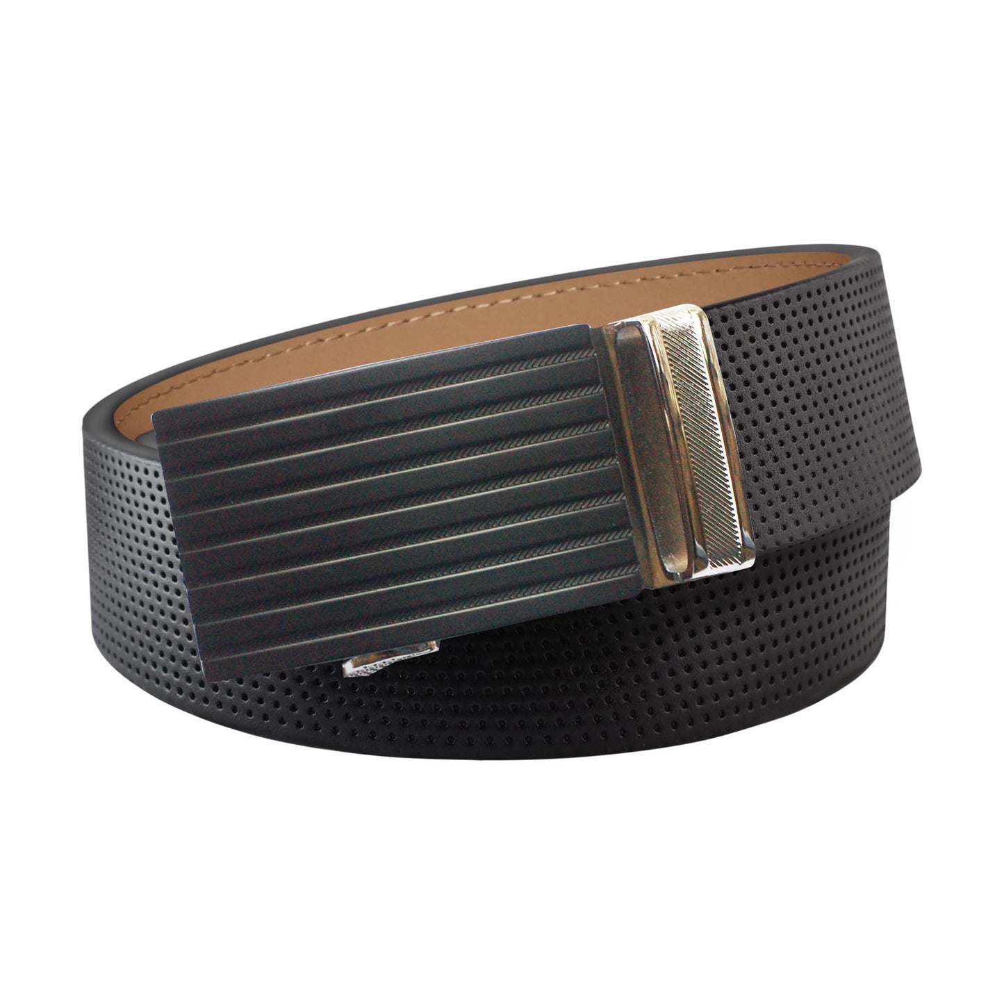 Pinhole Belt Strap - Black