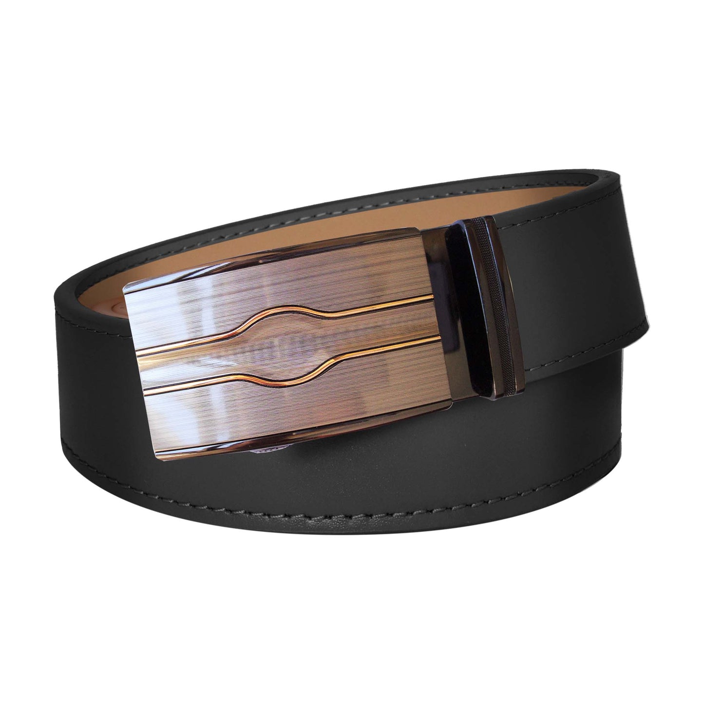 Smooth Belt Strap - Black