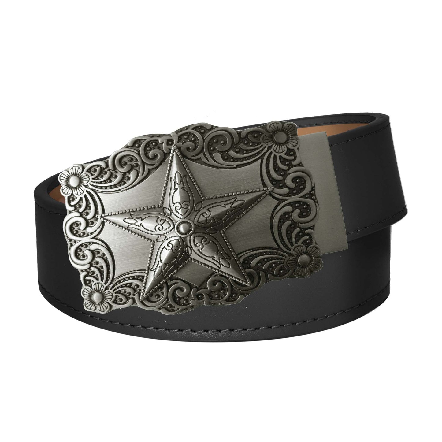 Smooth Belt Strap - Black