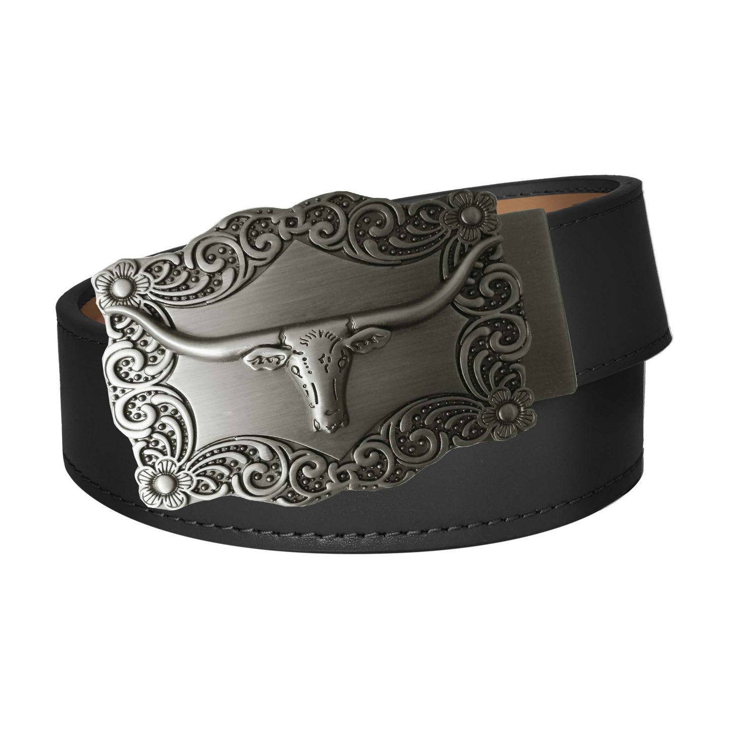 Smooth Belt Strap - Black