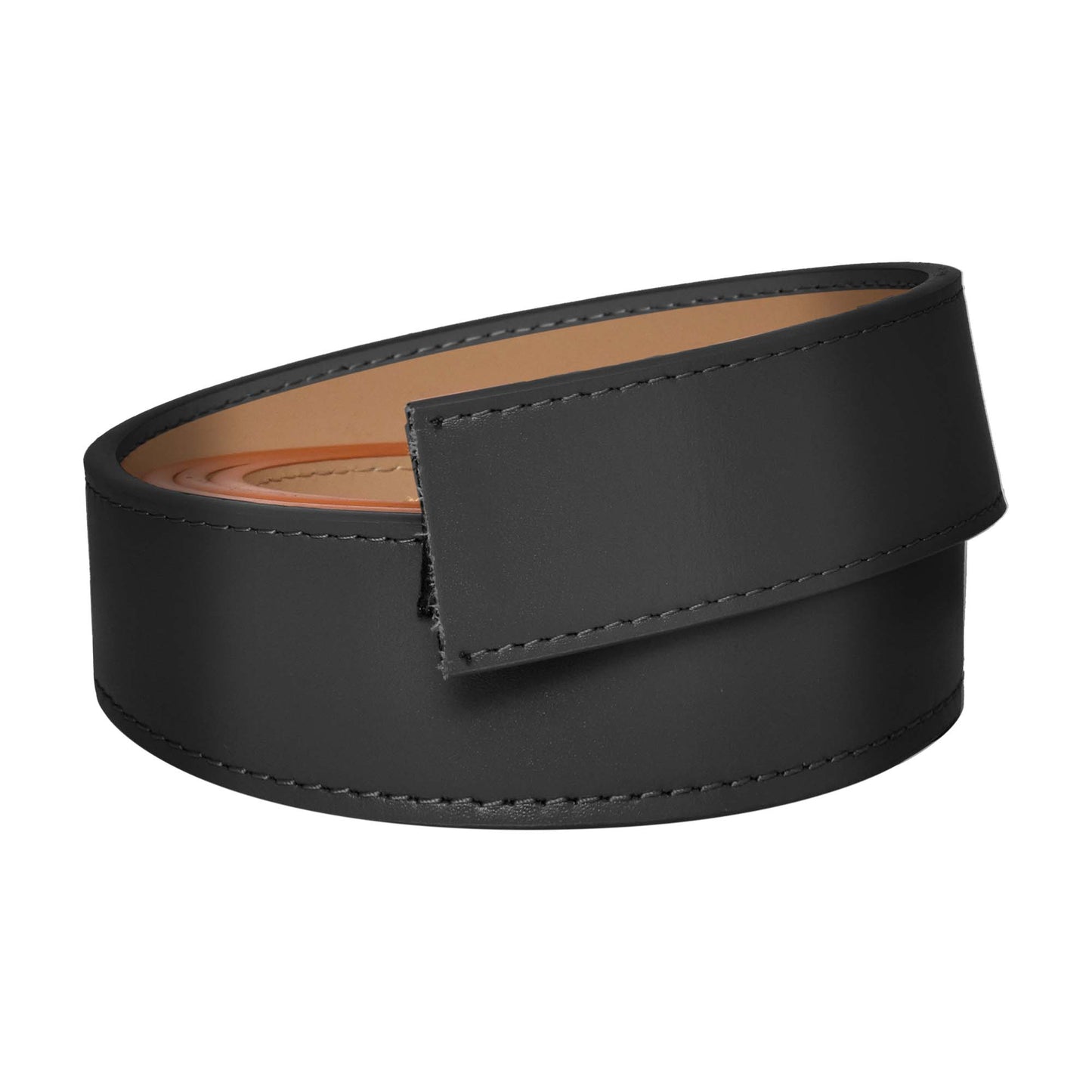 Smooth Belt Strap - Black