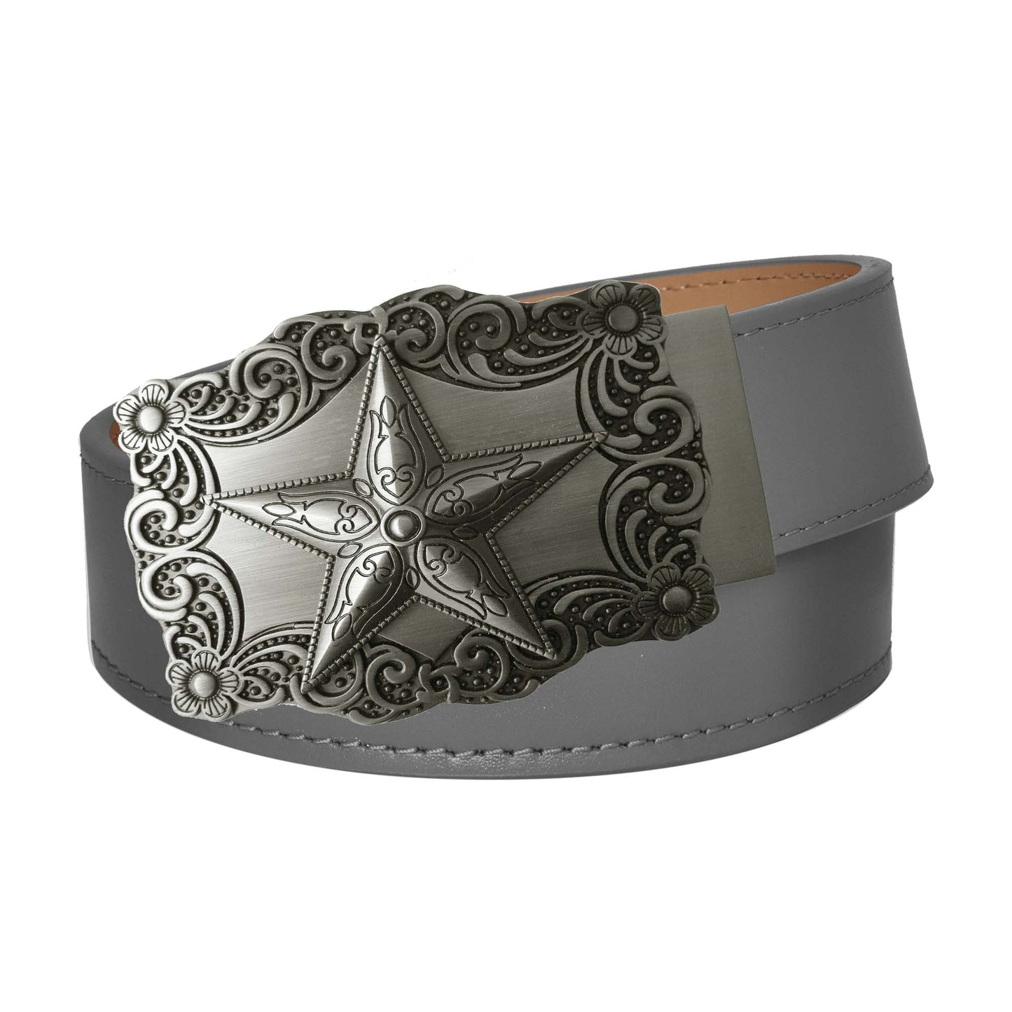 Smooth Belt Strap - Gray
