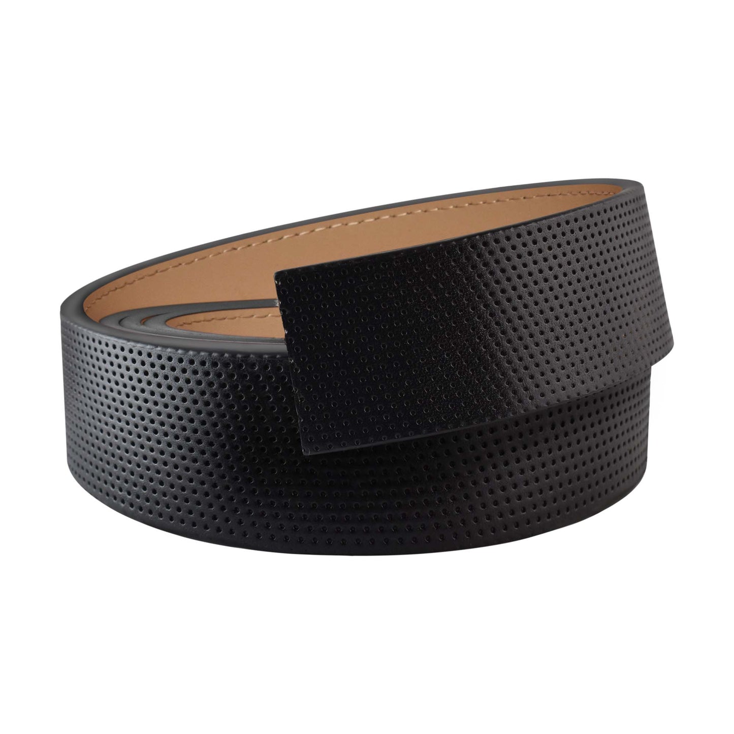 Pinhole Belt Strap - Black